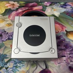 Vintage Nintendo GameCube Console DOL-101 USA DC 12V 39W Silver Tested Works