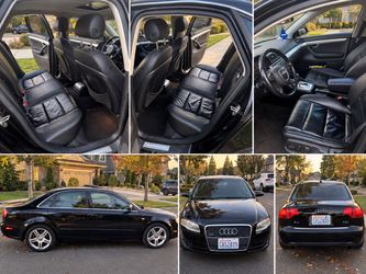 Audi A4 2.0T Black Sedan