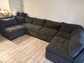 Costco Thomasville Tisdale Modular Sectional Dark Gray Couch - Retails $1899! Delivery available đźšš