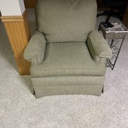 Green Armchair. The Good Life Collection.