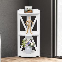 White Corner Shelf New
