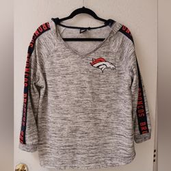 NFL Denver broncos long sleeve pullover