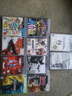 Ps3 xbox 360 games $4and up