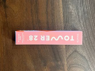Tower 28 lip jelly oil gloss shade oat