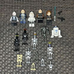 LEGO StarWars Mini figures and Pieces Lot