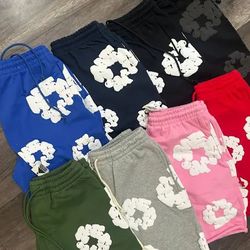 Denim tear shorts/hoodies