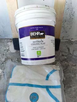 Behr Premium Plus Interior Ceiling Flat Paint 5 Gallon