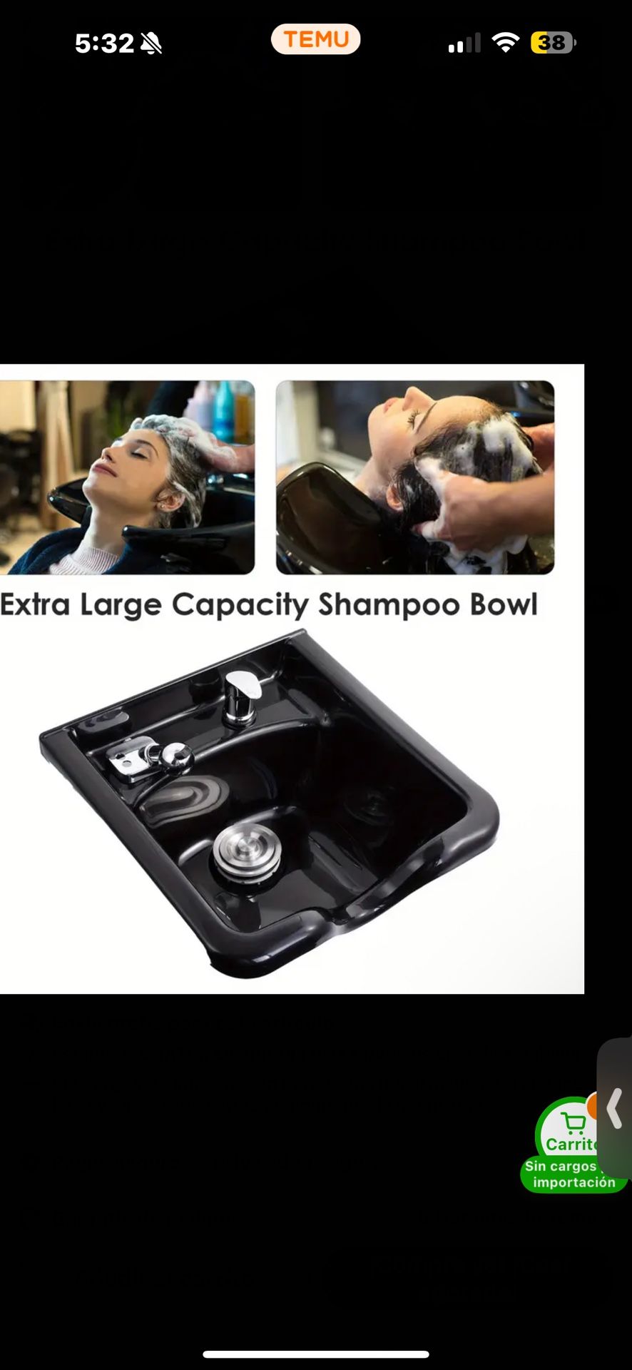 Bowl Hair Sink