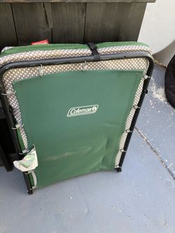 Camping Bed With Cushion