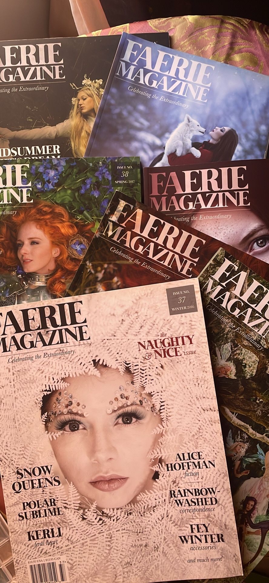 Faerie Magazines for pickup $5 each 35 left.