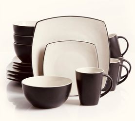 Gibson Soho Lounge 16-Piece Dinnerware Set