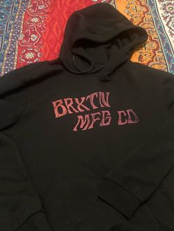 Brixton MFG Co Black Graphic Hoodie