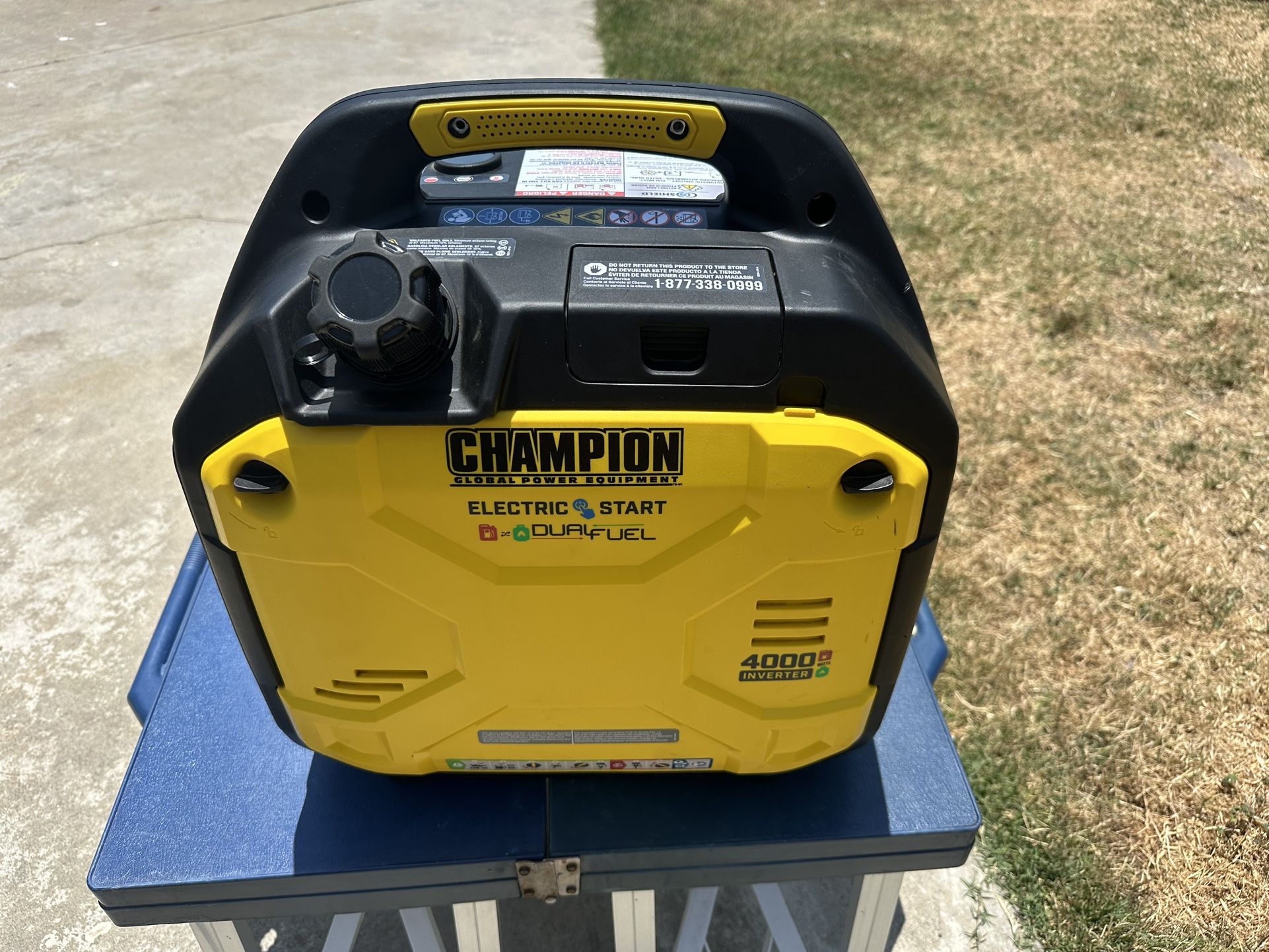 Generador Inverter Dual “ Champion 4000 Watts “ En Muy Buena Condición