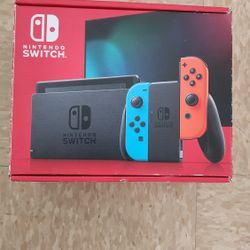 NIB NEVER USED NINTENDO SWITCH V2 