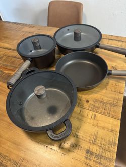 Sensarte Non- Stick Pan Set- 7 PCs