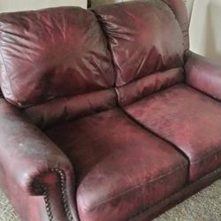 LazyBoy Real Leather Couch