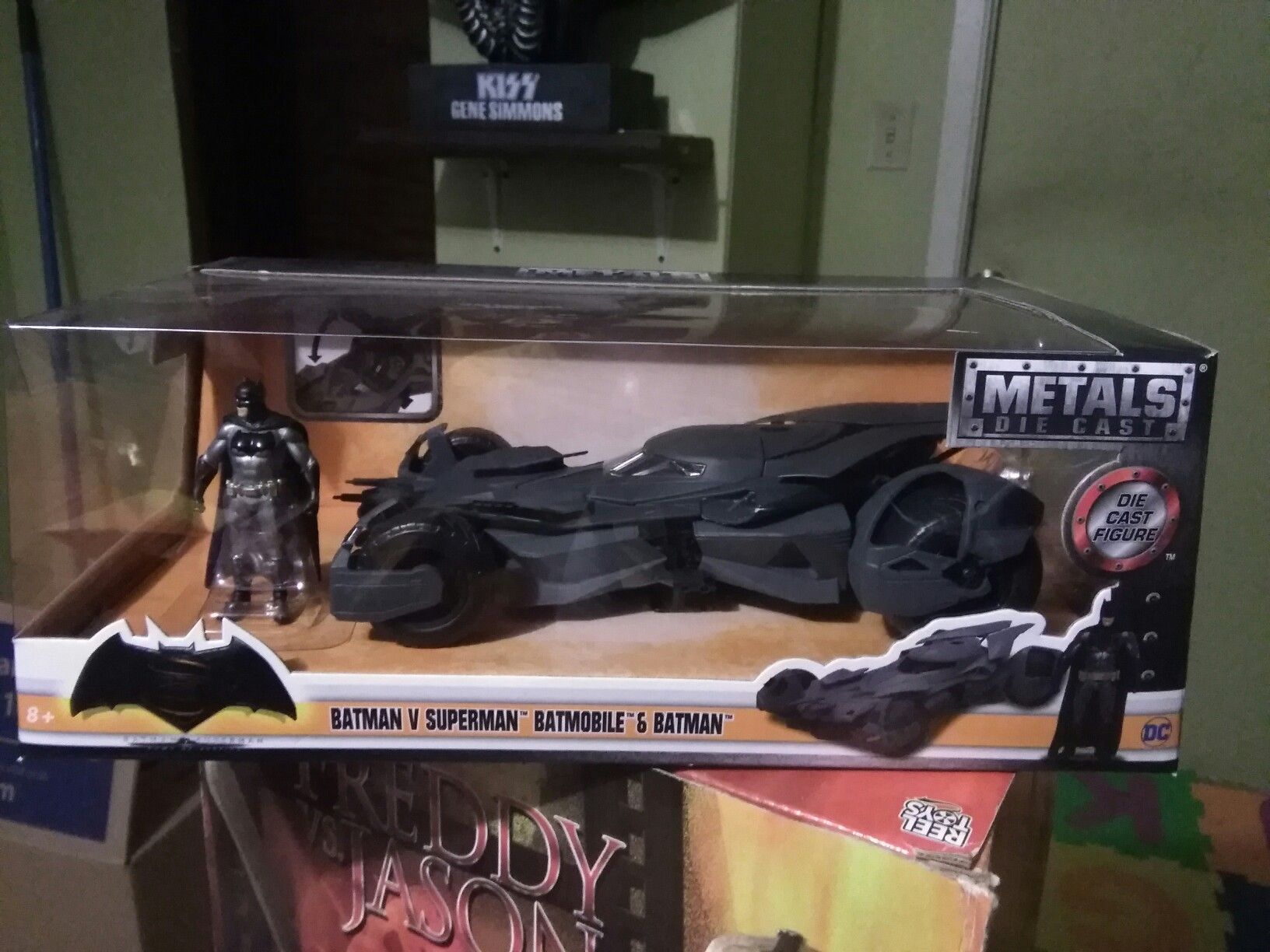 Batman v Superman Batman & batmobile