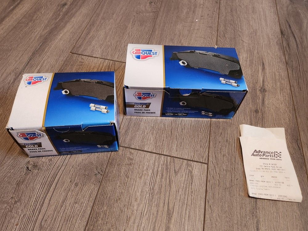 Brake Pads - Brand New - Front & Back