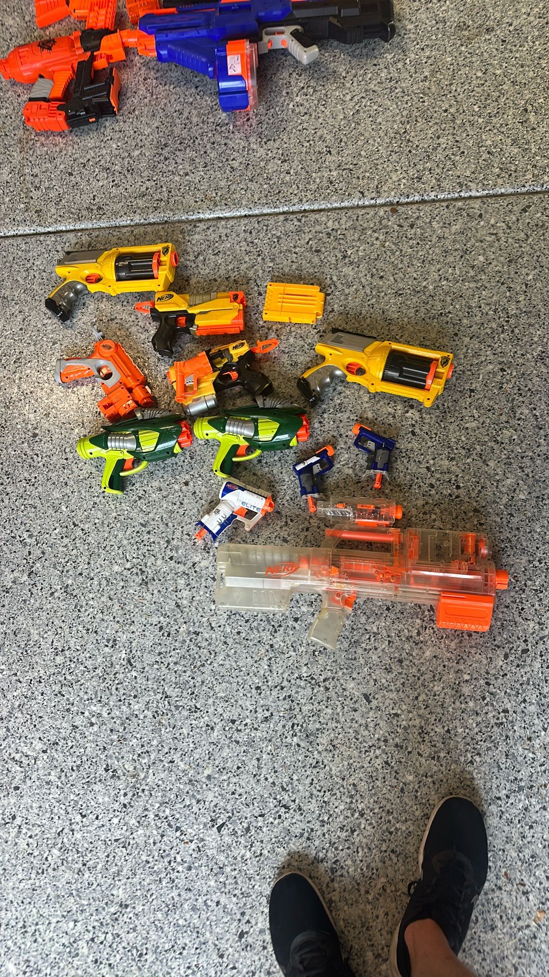 Nerf Pack Of Toy Nerf Guns