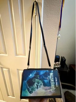 Frankenstein by Mary Shelley Crossbody Bag