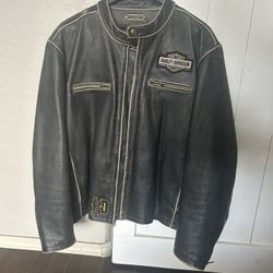 Leather Biker Jacket 