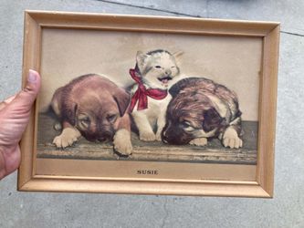 Nice Vintage Textured Wall Art