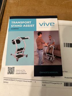 Sit to Stand mobility assist device
