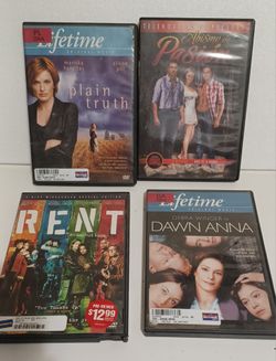 4 DVD movies