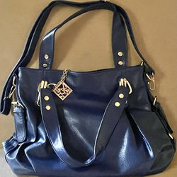 LIZHIGU Faux Leather Shoulder Bag Tote Purse Fashion Top Handle 