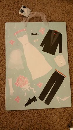 New wedding gift bag