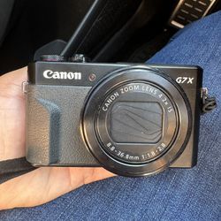 Canon G7 X Mark ii