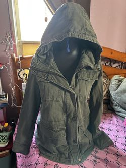 Luckey Brand Military Jacket Size M
