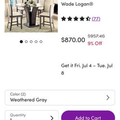 Dinning Glass Table 