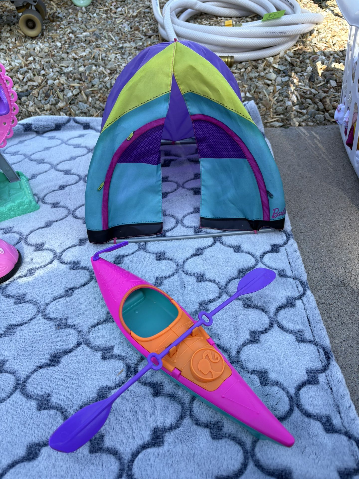 Barbie Camp Set