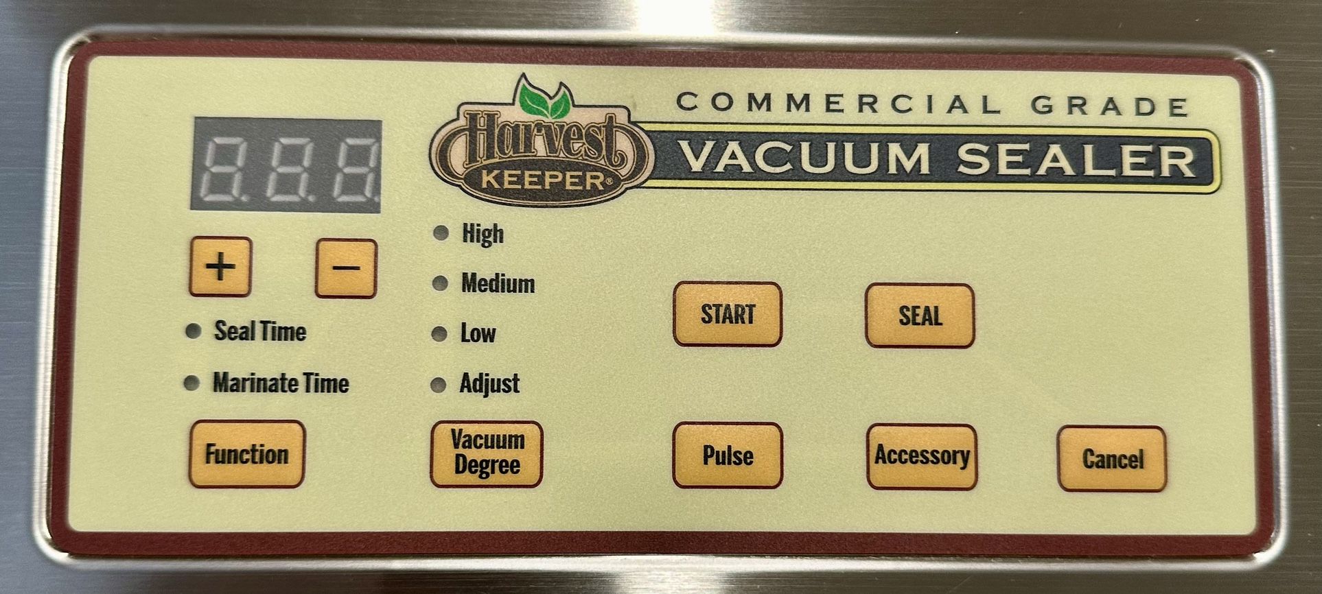 Sold at Auction: Harvest Keeper Commercial Grade Vacuum Sealer