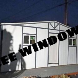 20x10x10 Storage Shed w/ Residential Door and Windows 