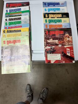 S gaugian model train magazines