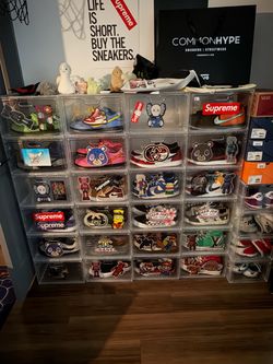 Clear sneaker cases