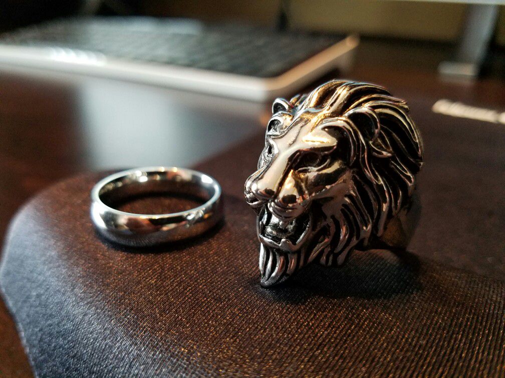 Men's Lion Ring