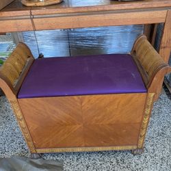 Antique Vanity Seat