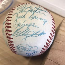 Dodgers Tommy Lasorda Kirby Gibson Autograph
