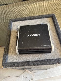 2 10” kickers kicker amp