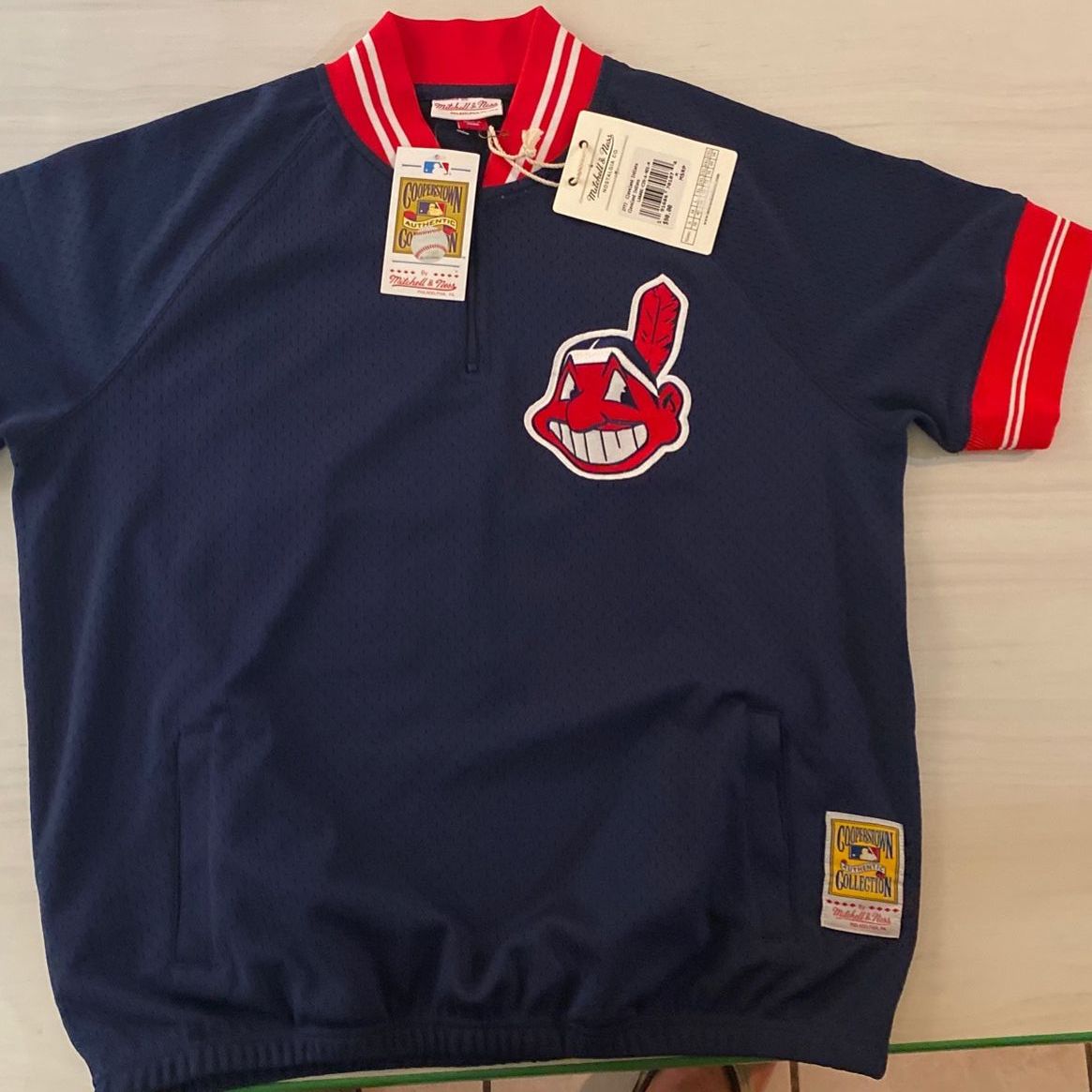 (RARE) (NEW) Cleveland Indians Winter Edition Jersey
