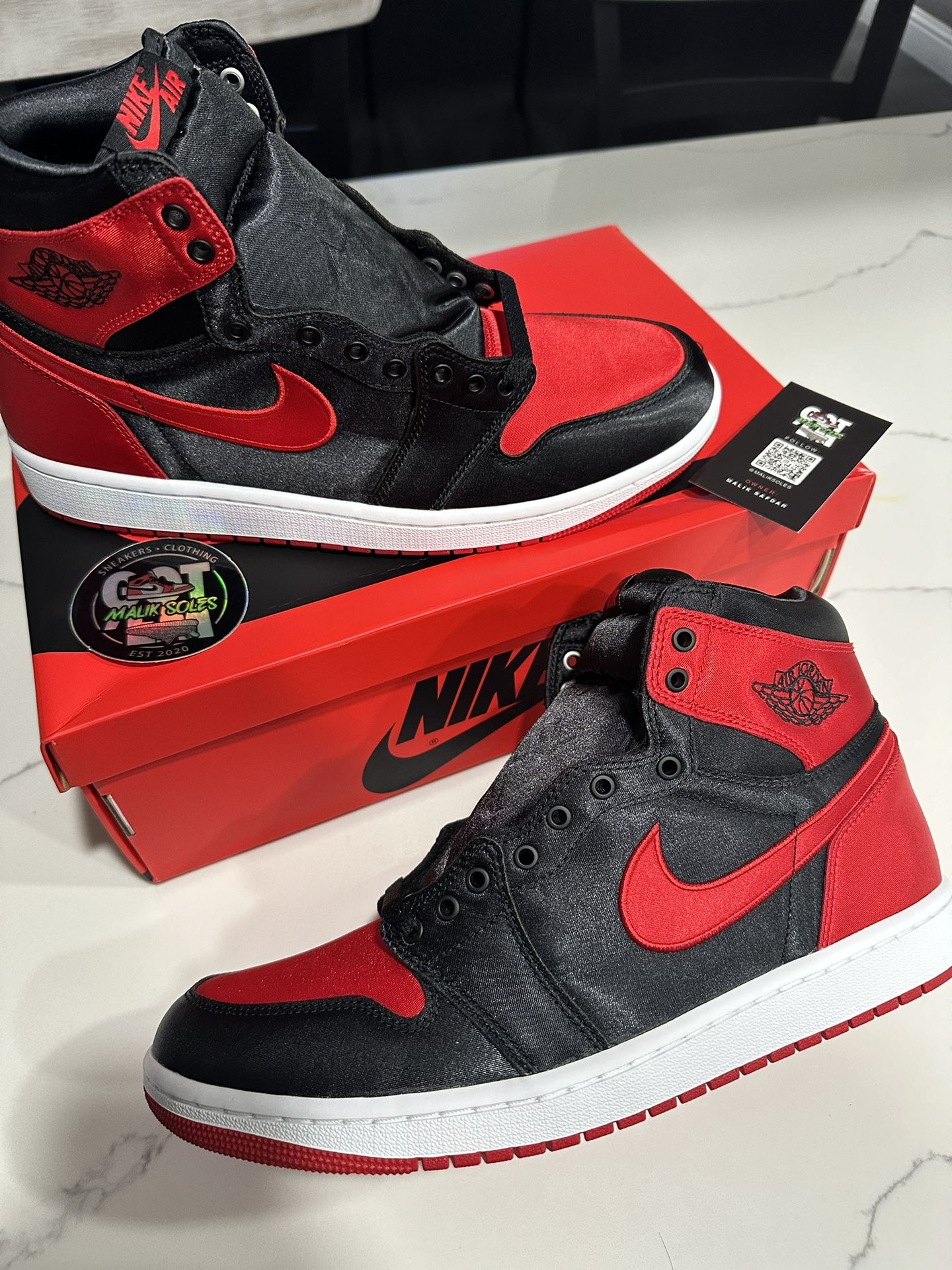 Jordan 1 Retro High OG Satin Bread