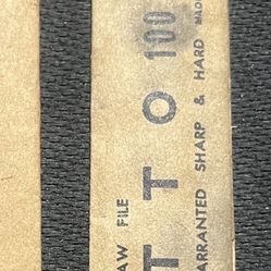  2 Hand Tool Nitto Feather Edge Saw File 