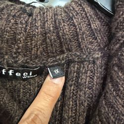 Brown sweater 1XL