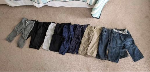 11 Pairs of Boys Pants 18 - 24 Months 