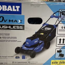 Kobalt New 40v Electric Lawn Mower Push Mower