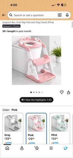 Meulife Potty Training Seat, Upgrade 2 in 1 Potty