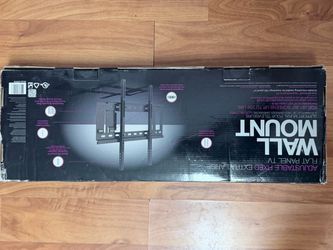 Mount Adjustable Fixed XL TV Wall Mount for 26”–85” TVs – New/Open Box